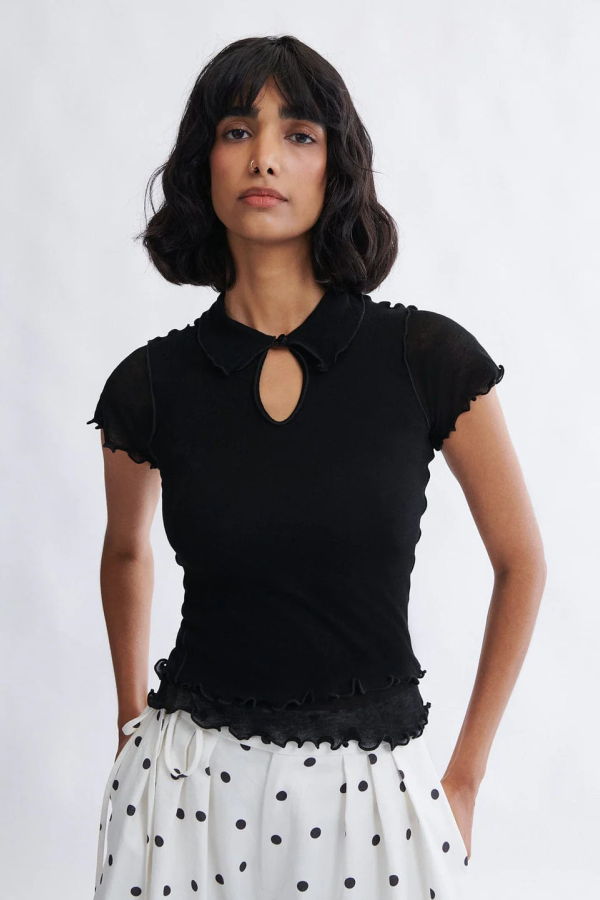 Eliza Faulkner Percy Polo Top