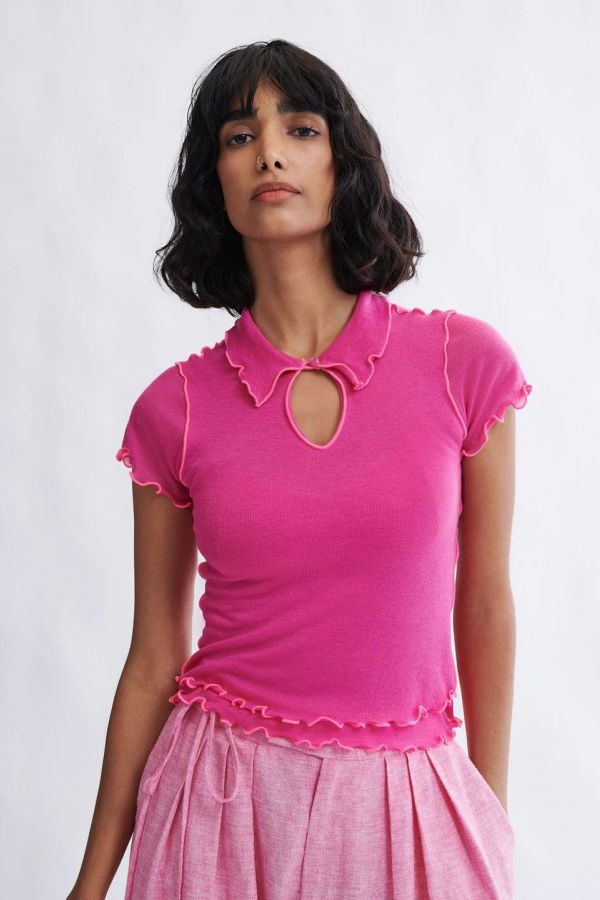 Eliza Faulkner Percy Polo Top