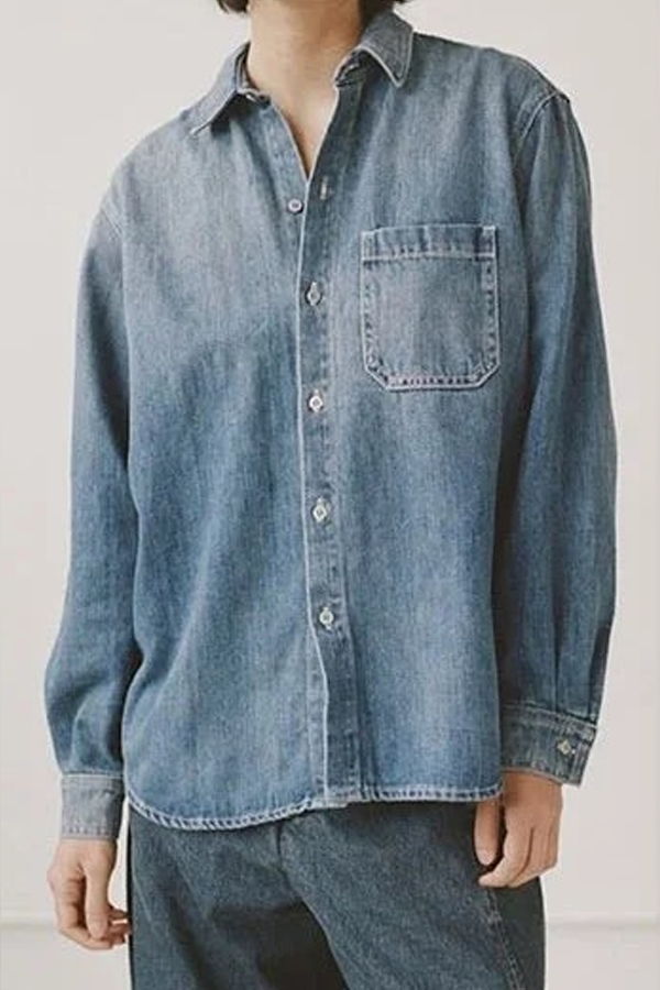 Shaina Mote Denim Overshirt - Superwash
