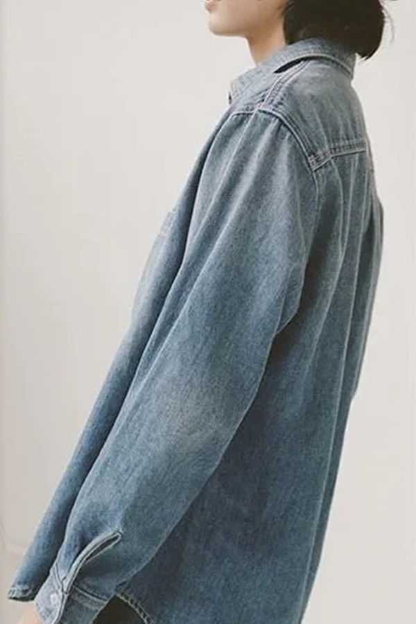 Shaina Mote Denim Overshirt - Superwash