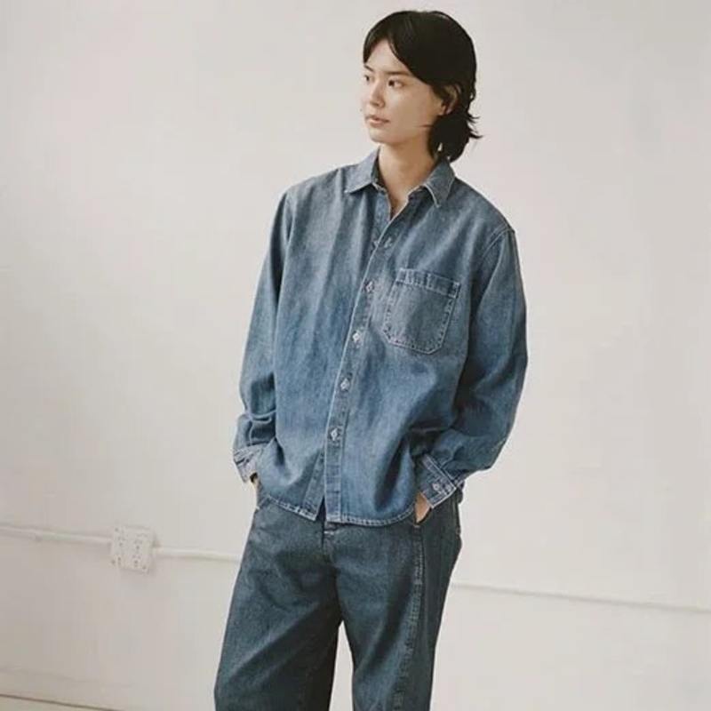 Shaina Mote Denim Overshirt - Superwash