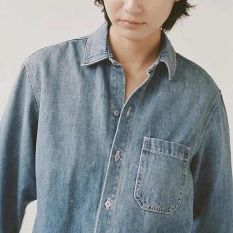 Shaina Mote Denim Overshirt - Superwash