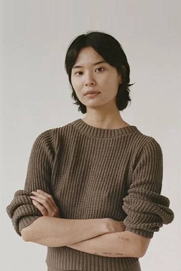 Shaina Mote Waffle Crew Neck Top