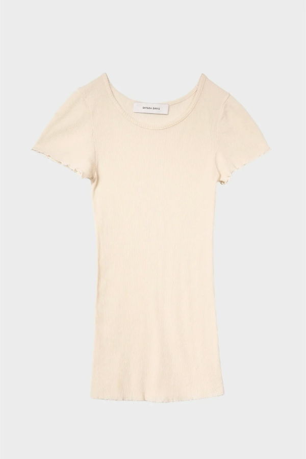 SAYAKA DAVIS NEW YORK Cap Sleeve Tee