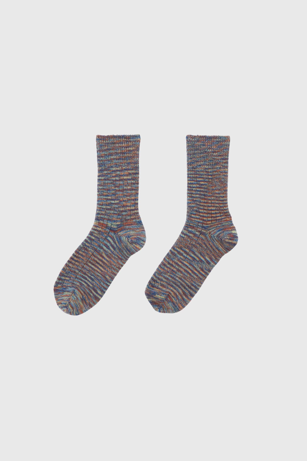 Baserange Twist Overankle Socks - Multicolored