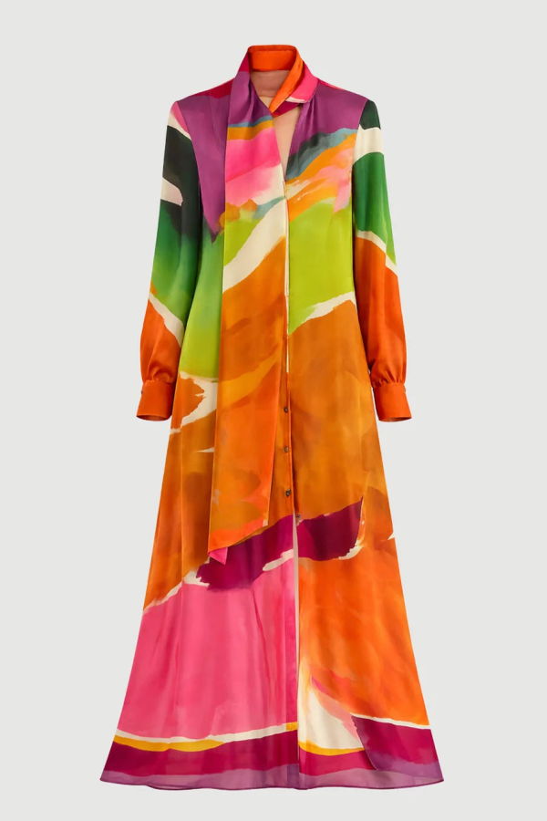 Ulla Johnson Critique Silk Dress - Multi