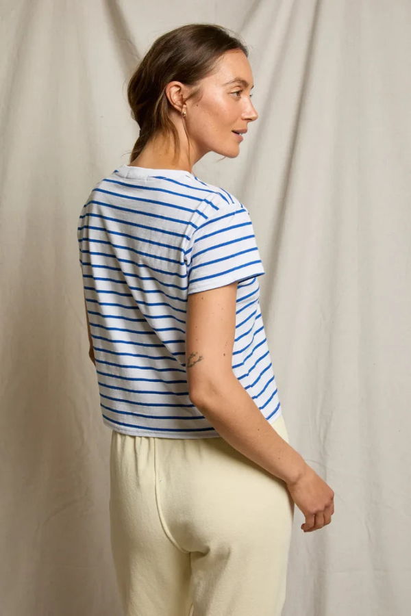 Perfect White Tee Everett Boxy Crewneck Tee