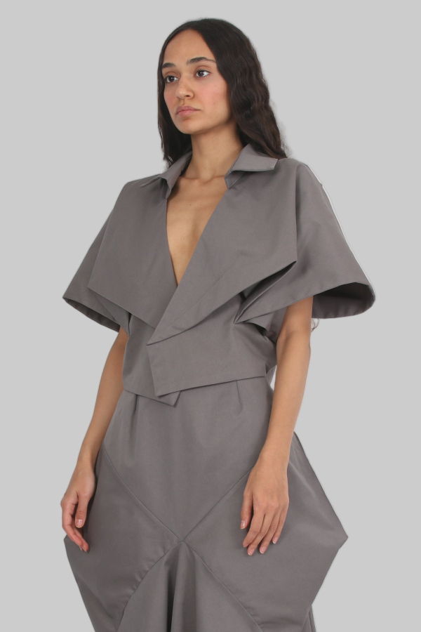 Solouk Eternal Fold Rainproof Cropped jacket