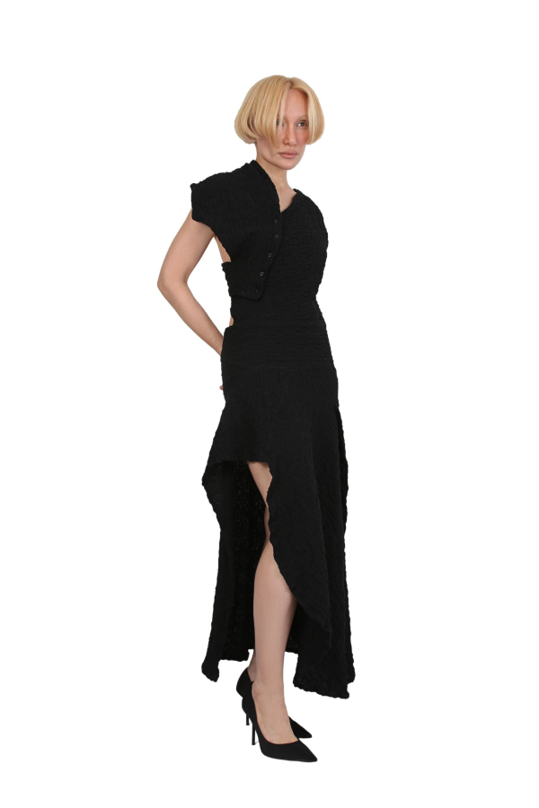 Solouk Ethereal Wrap Dress
