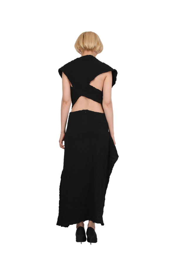 Solouk Ethereal Wrap Dress