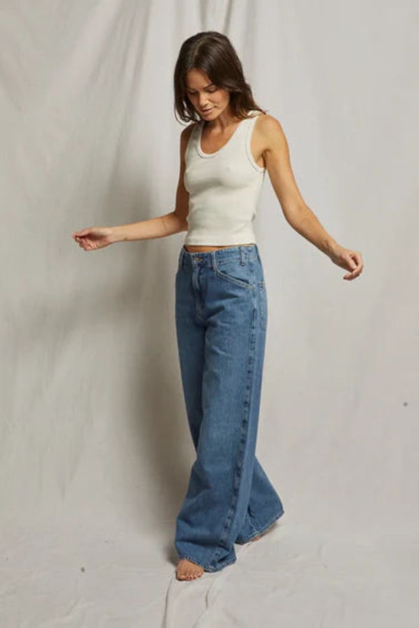 Perfect White Tee Blondie Rib Tank