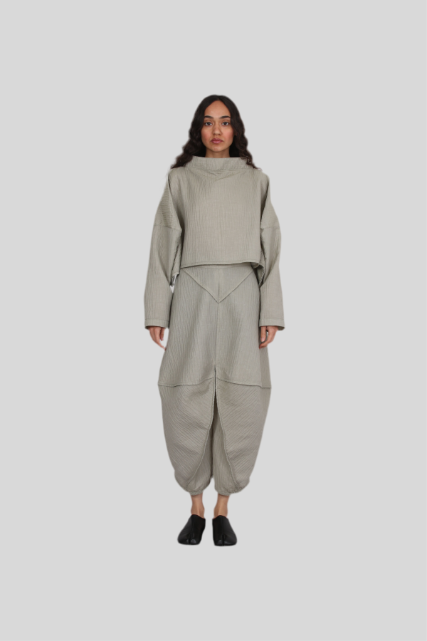 Solouk Horizon Harem Pants - Light Green