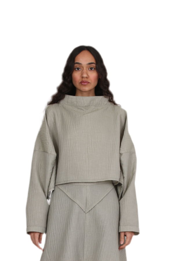Solouk The Geometric Cloak Shirt