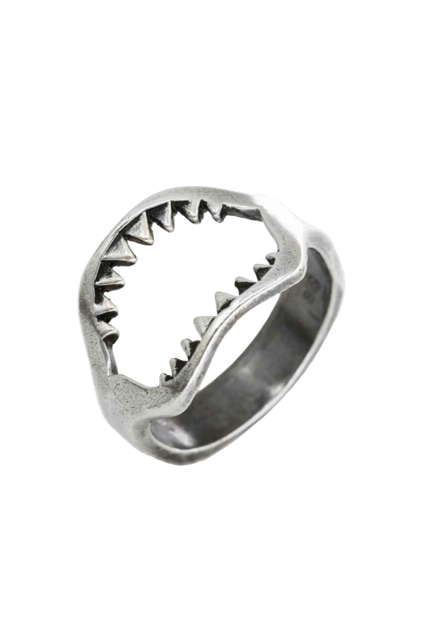 SUE THE BOY Jaws Ring - Silver