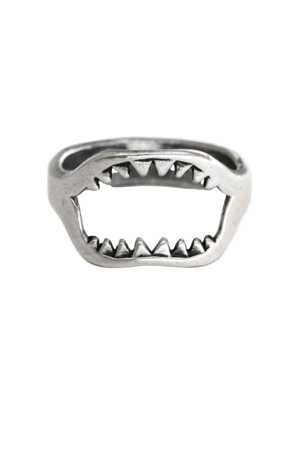 SUE THE BOY Jaws Ring - Silver