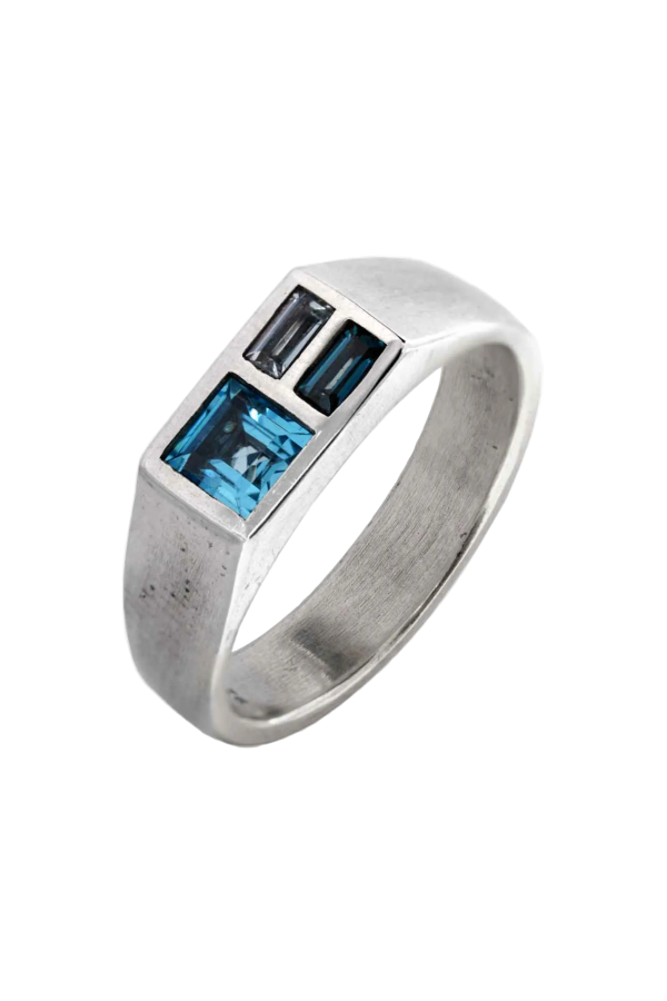SUE THE BOY Rock Pools Signet Ring