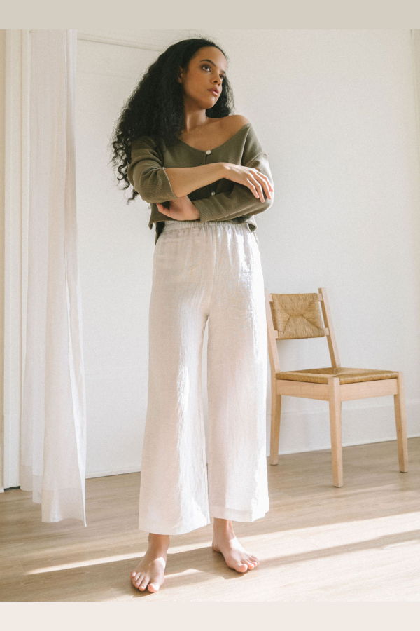 harly jae Aura Pants - Salt