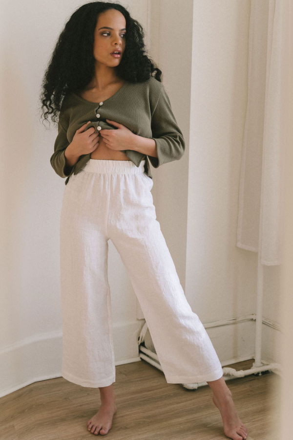 harly jae Aura Pants - Salt