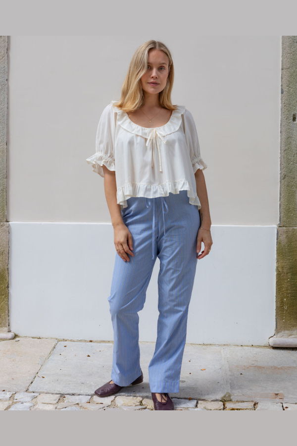 harly jae Easy Pants - "Not a PJ" Stripe