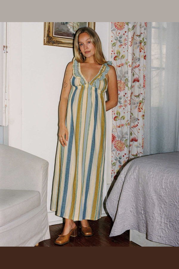 harly jae Milos Dress - Parasol Stripe
