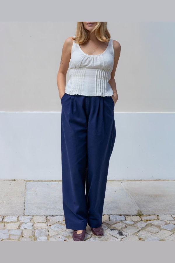 harly jae Thorne Trousers - Navy