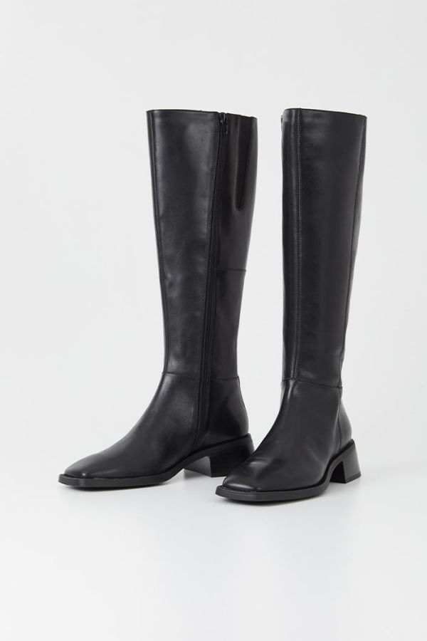 Vagabond TALL BLANCA BOOTS - BLACK