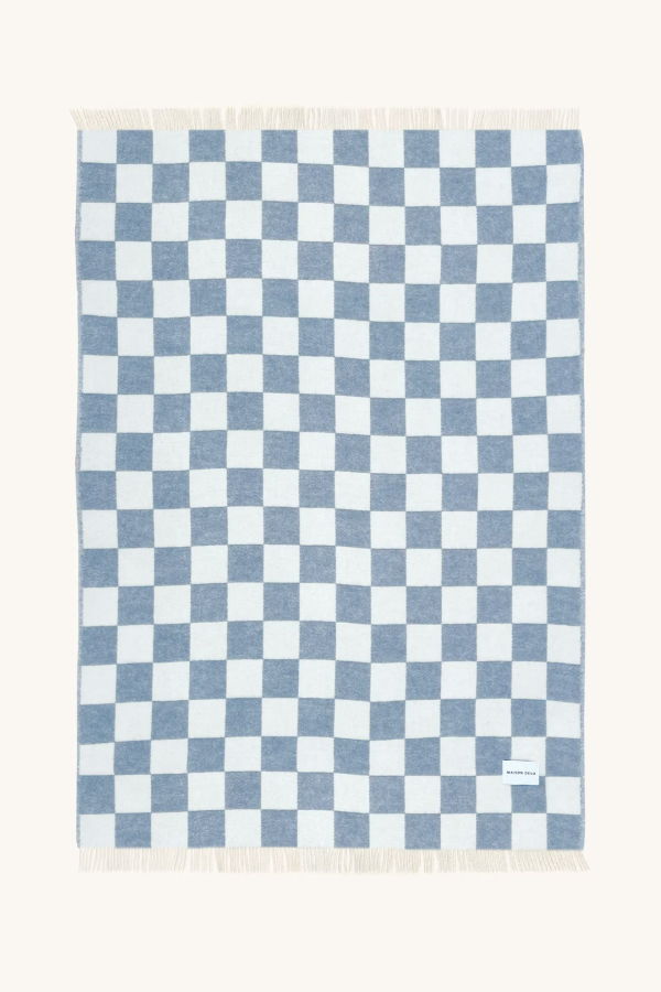 Maison Deux Checkerboard Blanket