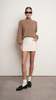 Parentezi Harper Mini Skirt - Ivory - Thumbnail 10