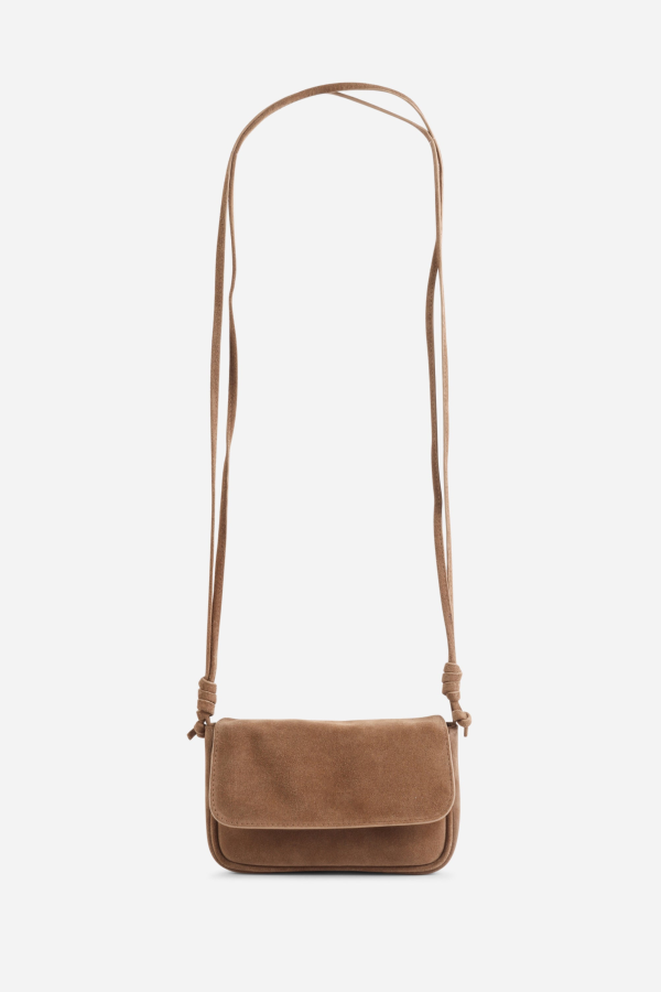 INTENTIONALLY __________. Orleans Suede Mini Crossbody Bag
