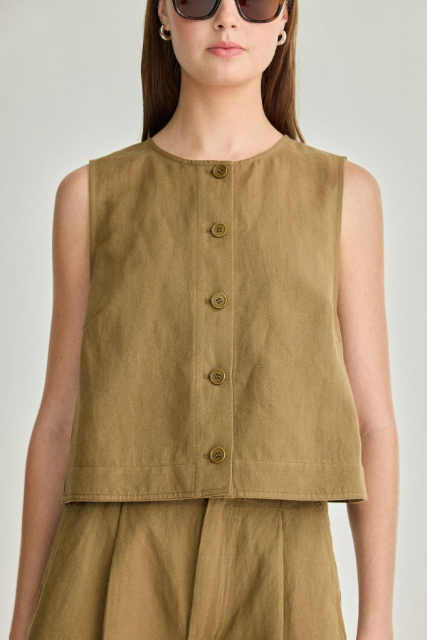 Apiece Apart Godet Tank