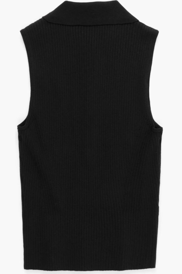 Paige Vesta Top - Black