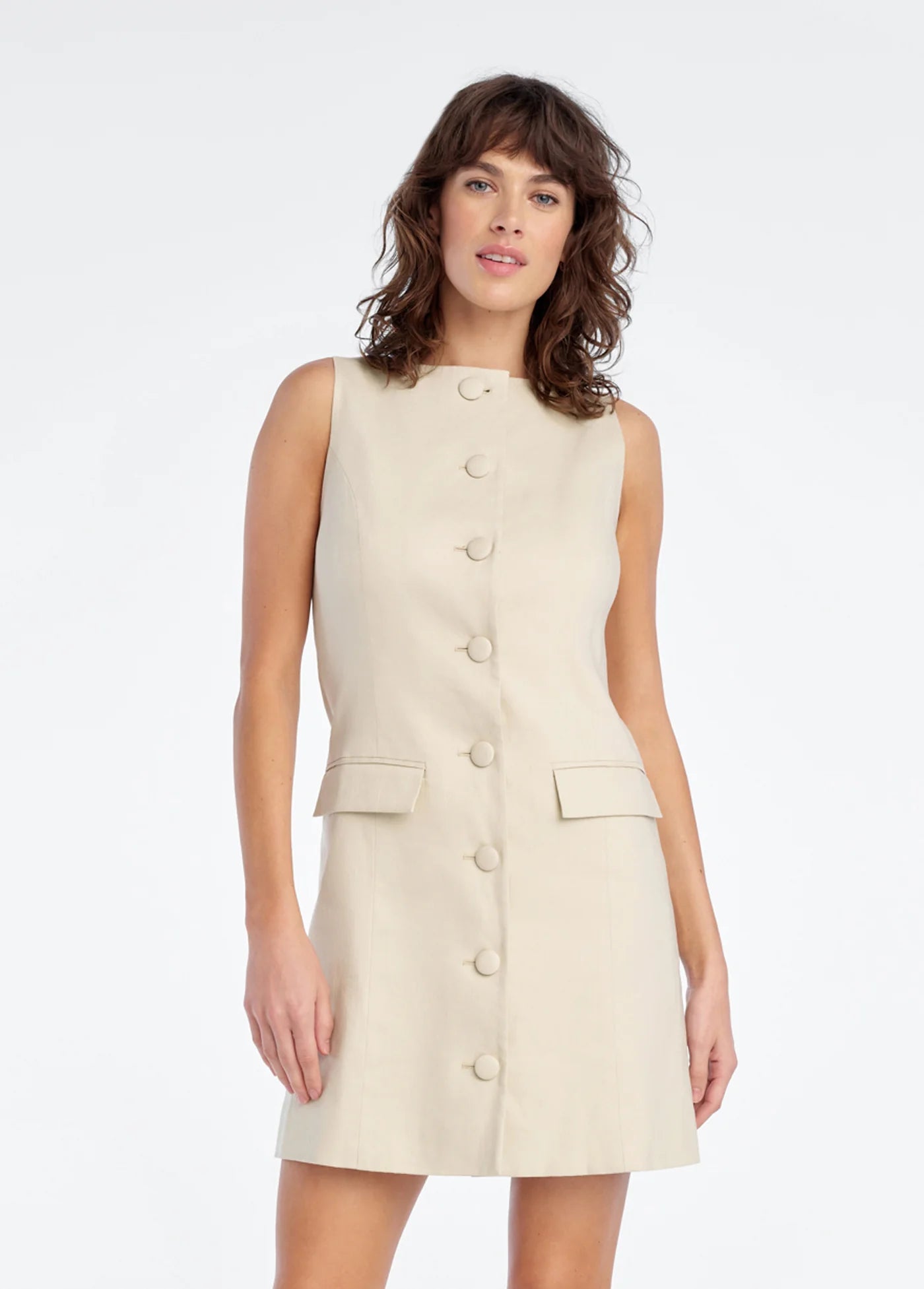 Favorite Daughter The Cece Linen Dress | Garmentory Favorite Daughter The Cece Linen Dress | Garmentory