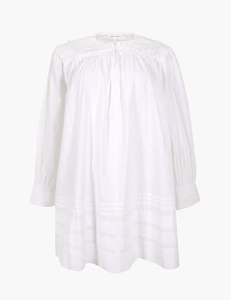 Sandy Liang Delia Dress - Navy | Garmentory