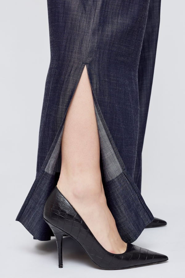 Vintage MV High Waist Wide Denim Pants