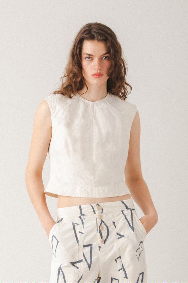 Prairie Underground Interval Shell Top - Cream