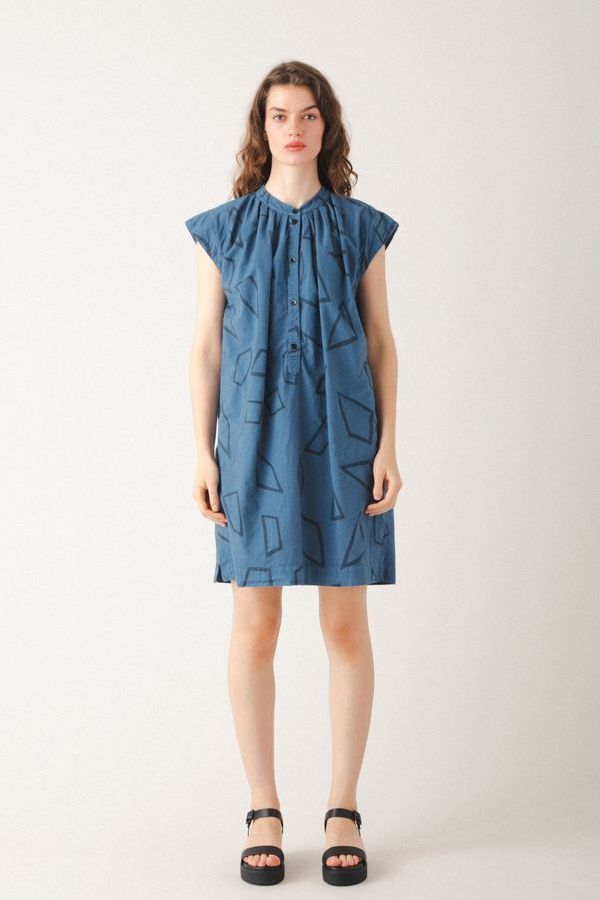 Prairie Underground Talk Talk Dress - Marine