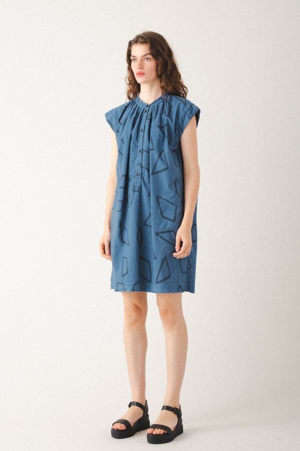 Prairie Underground Talk Talk Dress - Marine