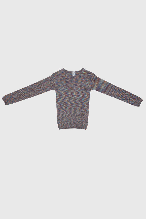 Baserange Flute Long Sleeve Top - Multicolored