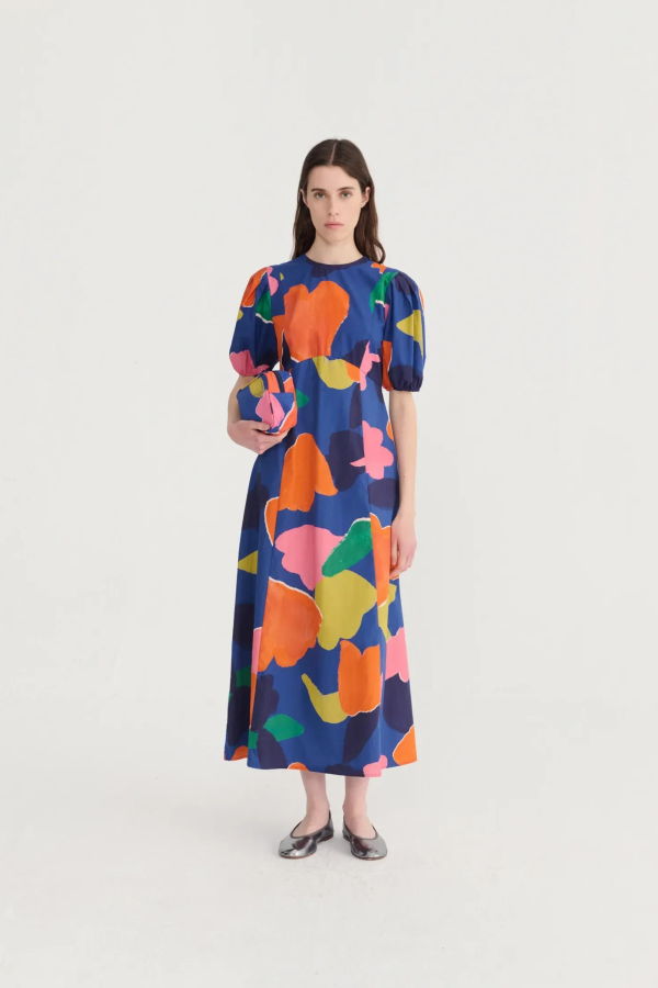 Bobo Choses Blooming Puff Sleeve Dress