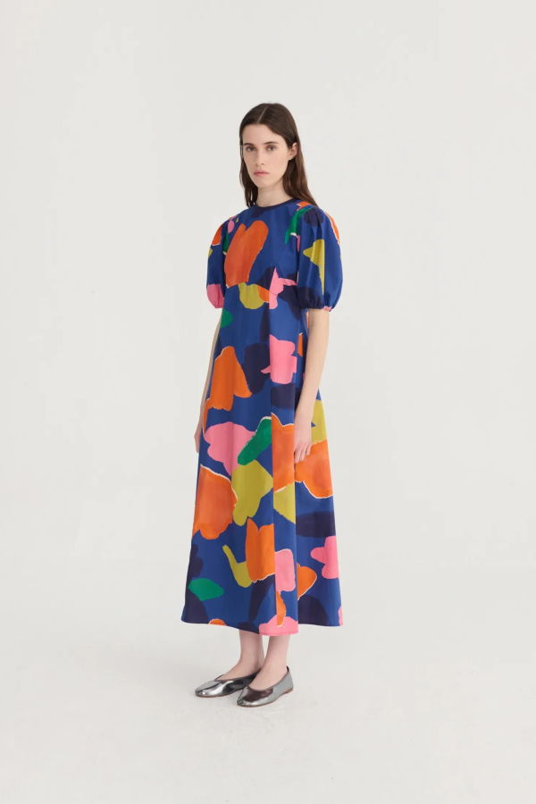 Bobo Choses Blooming Puff Sleeve Dress