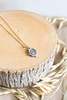 Erica Molinari SS Kitty Paw with Diamonds .071cts "Love" Charm - Thumbnail 2