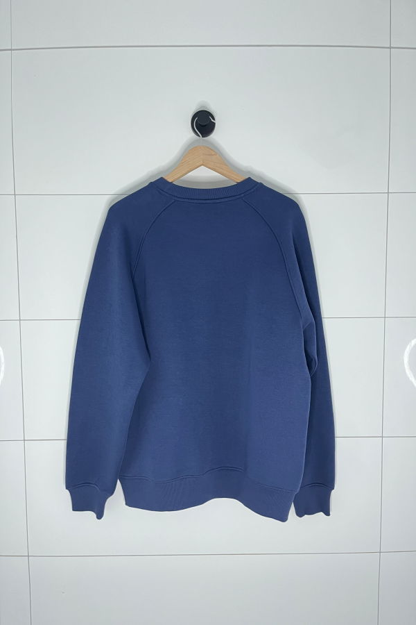 Deus Noodle Crew Sweater - Mechanic Blue