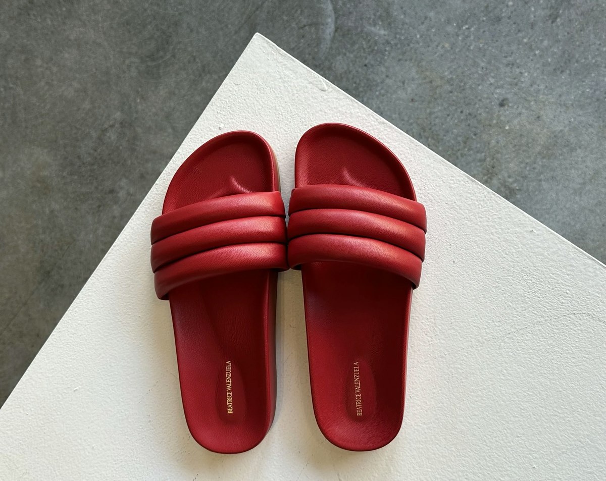 Beatrice Valenzuela Sandalia Sandal - Red Rose - Image 2 of 3