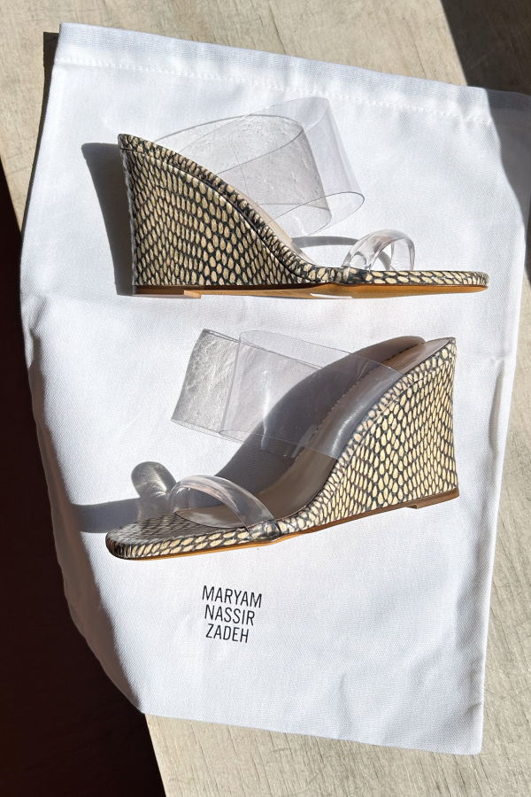 Maryam Nassir Zadeh Olympia Wedge Sandals