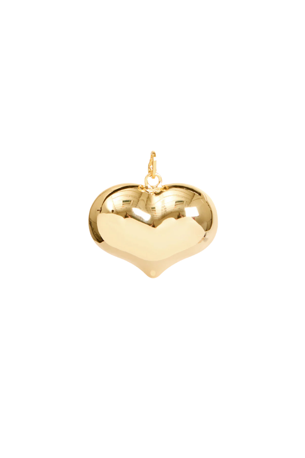 Clare V. Grande Mylar Heart Charm