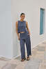 Z Supply Scout Linen Pant - Vintage Indigo - Thumbnail 1