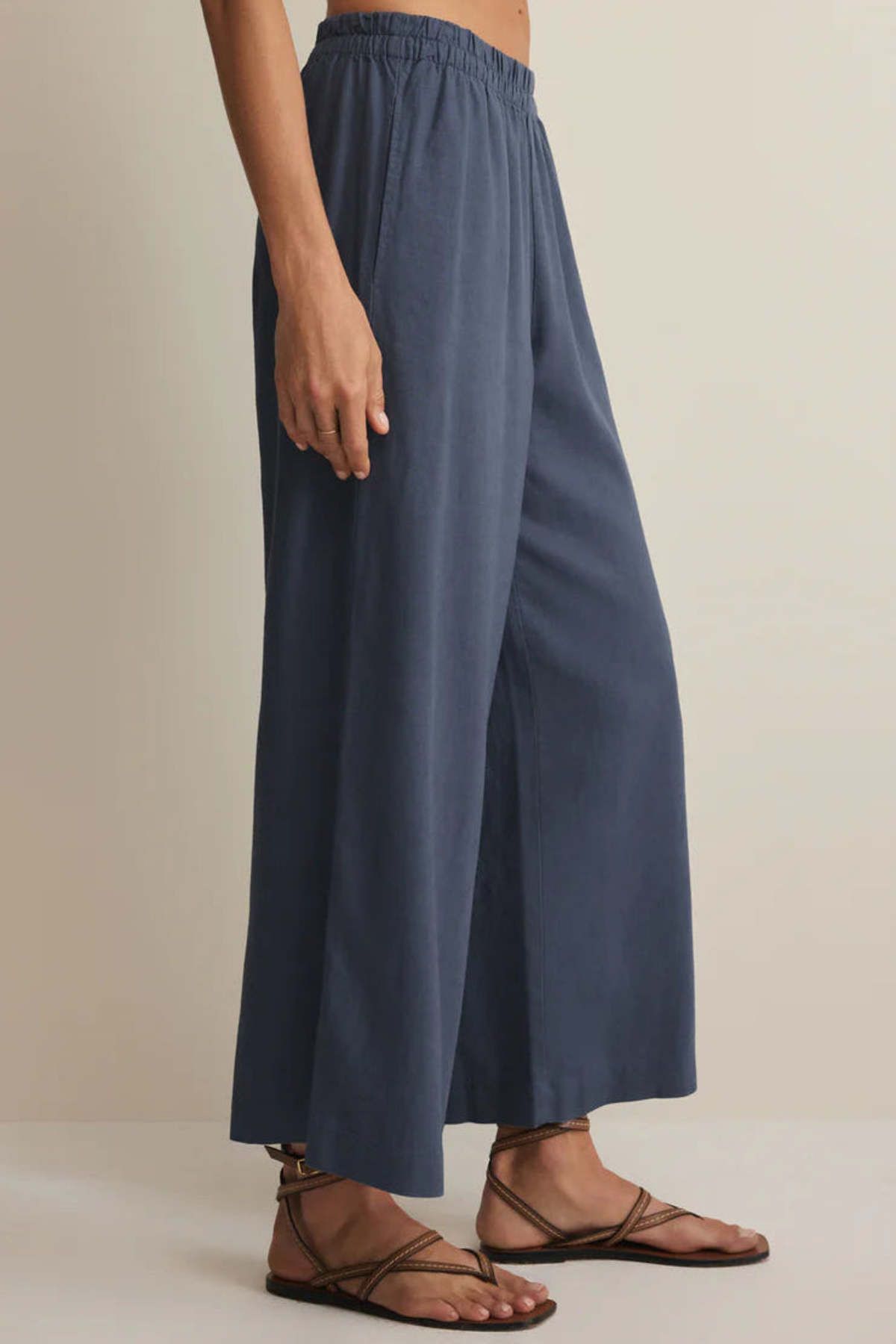 Z Supply Scout Linen Pant - Vintage Indigo - Image 4 of 4