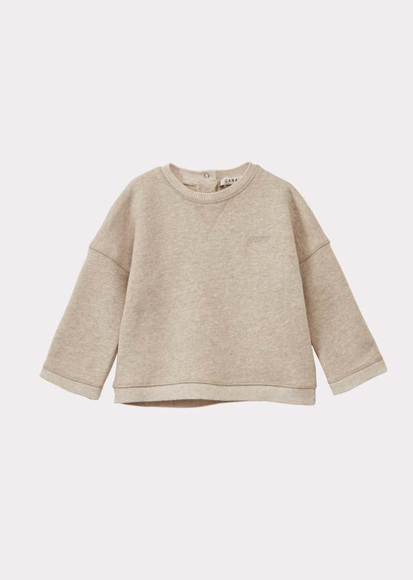 KIDS Caramel Silas Baby Cotton Long-Sleeved T-Shirt