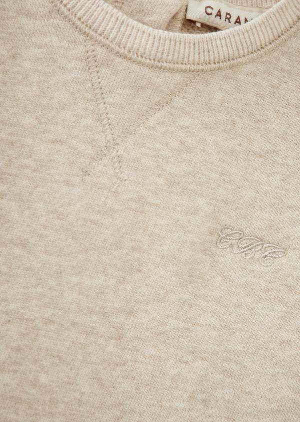 KIDS Caramel Silas Baby Cotton Long-Sleeved T-Shirt
