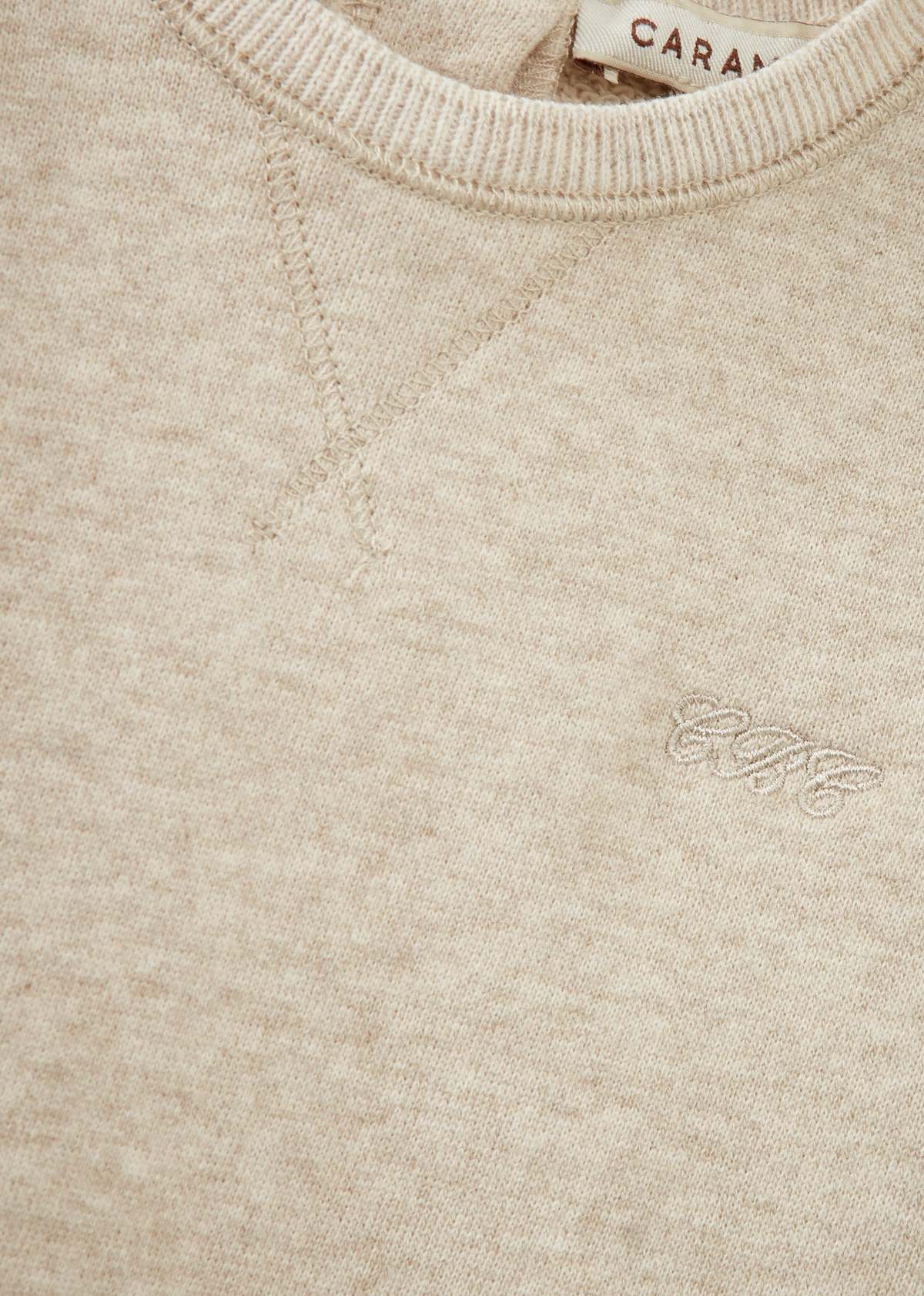 KIDS Caramel Silas Baby Cotton Long-Sleeved T-Shirt - Image 2 of 3